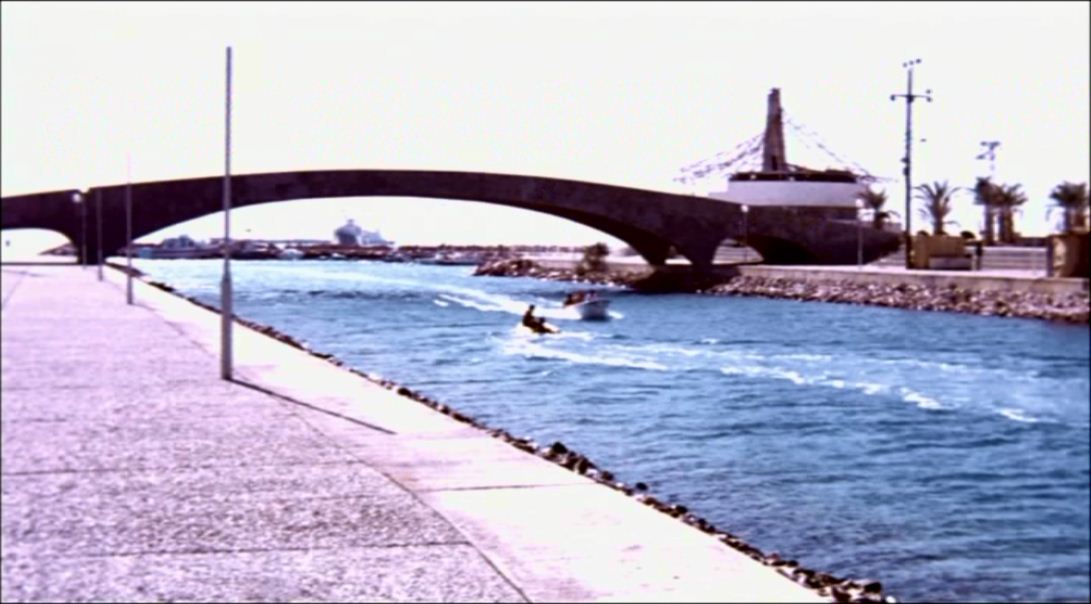 Fig. 10: Eilat's Northern Promenade in JUDGMENT DAY (George Obadiah, Israel 1974), Min. 26.